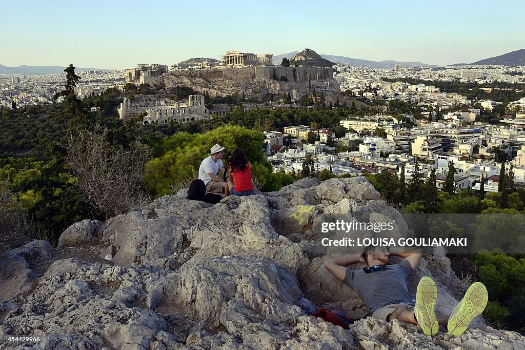 GREECE-TOURISM-FEATURE