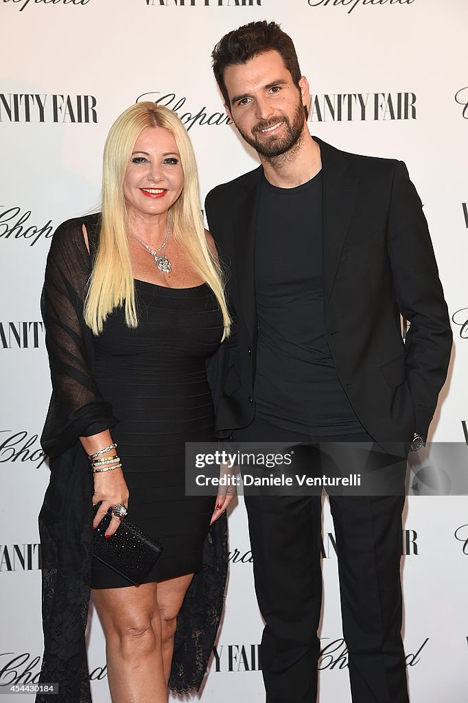 Chopard And Vanity Fair Present 'Backstage At Cinecitta' Exhibition - Red Carpet - 71st Venice Film Festival