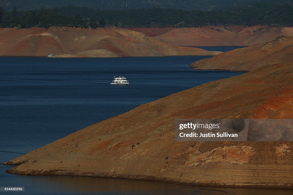 Statewide Drought Severely Affects Shasta Lake's Water Level