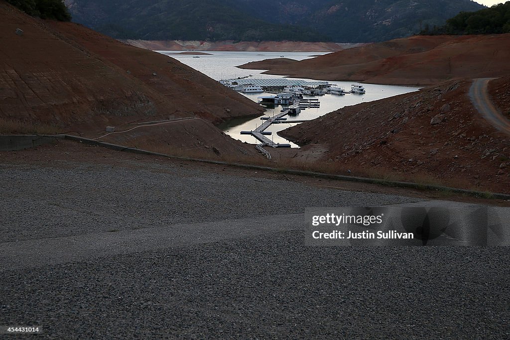 Statewide Drought Severely Affects Shasta Lake's Water Level