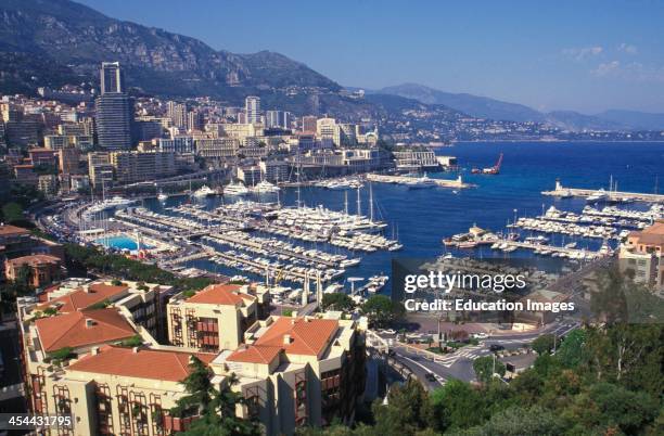 Monaco, Monte Carlo, La Condamine And Monte Carlo Harbor.