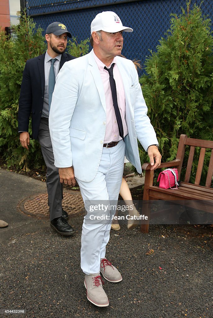 2014 US Open Celebrity Sightings - Day 6