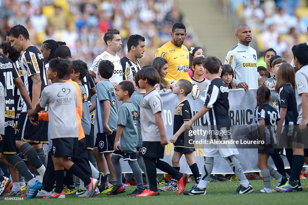 Botafogo v Santos - Brasileirao Series A 2014