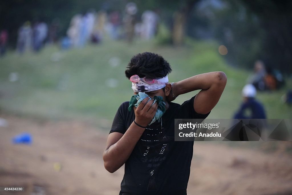 Anti-govt protests in Pakistan