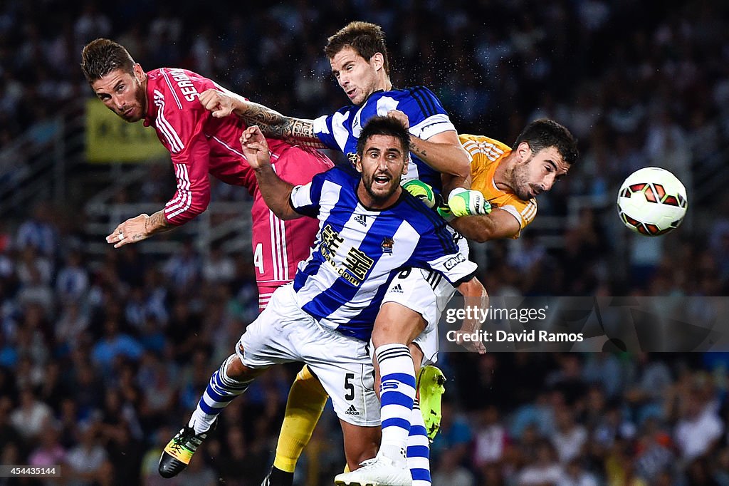 Real Sociedad de Futbol v Real Madrid CF - La Liga