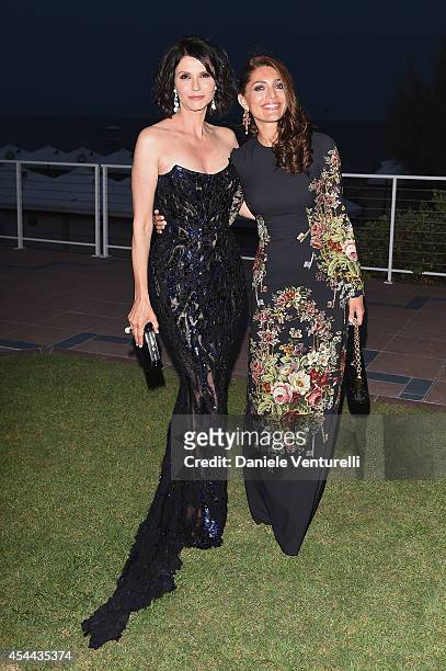 Alessandra Martines and Caterina Murino attend the Kineo Award during the 71st Venice Film Festival on August 31, 2014 in Venice, Italy.