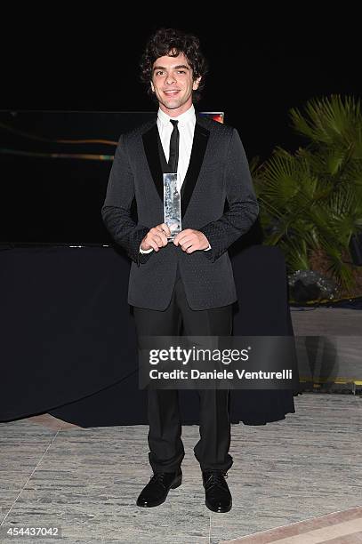 Giovanni Anzaldo attends the Kineo Award during the 71st Venice Film Festival on August 31, 2014 in Venice, Italy.