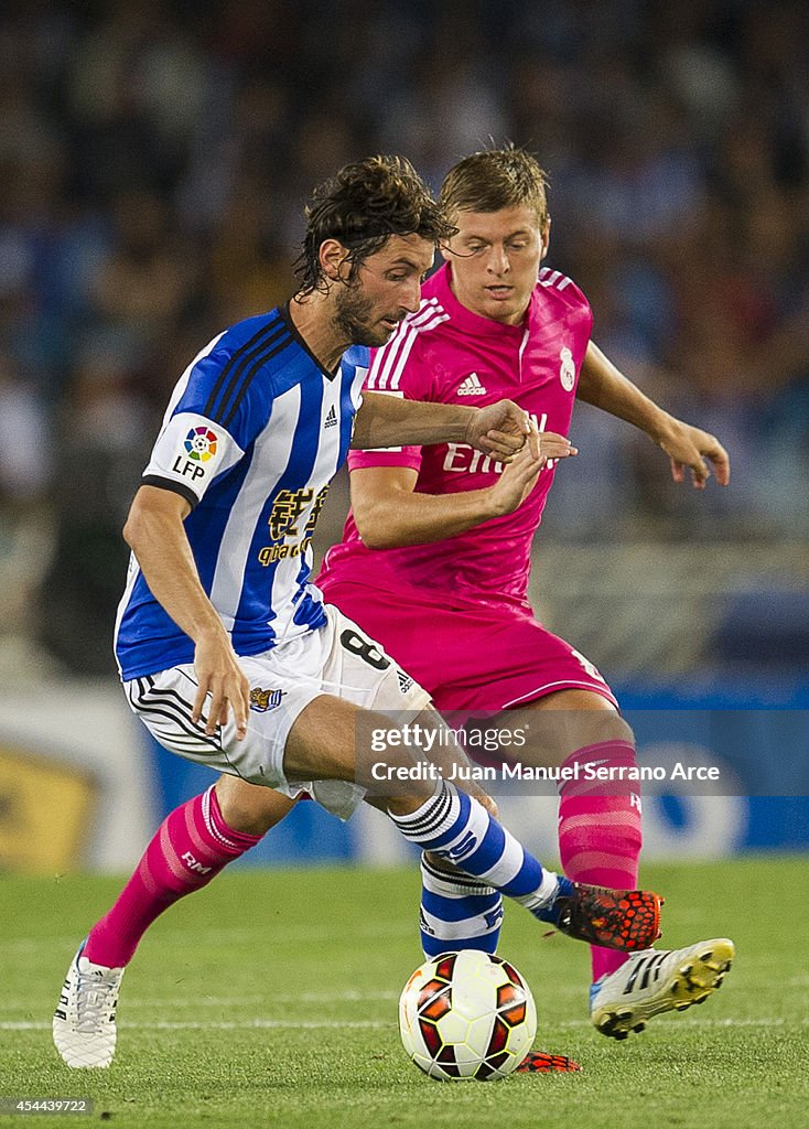 Real Sociedad de Futbol v Real Madrid CF - La Liga