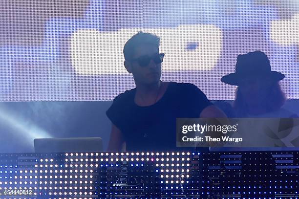 Performs onstage at the 2014 Budweiser Made In America Festival at Benjamin Franklin Parkway on August 30, 2014 in Philadelphia, Pennsylvania.