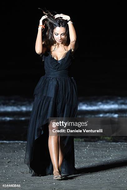 Madalina Ghenea attends Kineo Award Dinner during the 71st Venice Film Festival at Hotel Excelsior on August 31, 2014 in Venice, Italy.