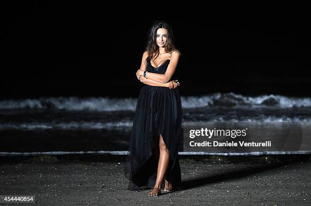 Madalina Ghenea attends Kineo Award Dinner during the 71st Venice Film Festival at Hotel Excelsior on August 31, 2014 in Venice, Italy.