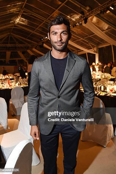 Francesco Arca attends Kineo Award Dinner during the 71st Venice Film Festival at Hotel Excelsior on August 31, 2014 in Venice, Italy.