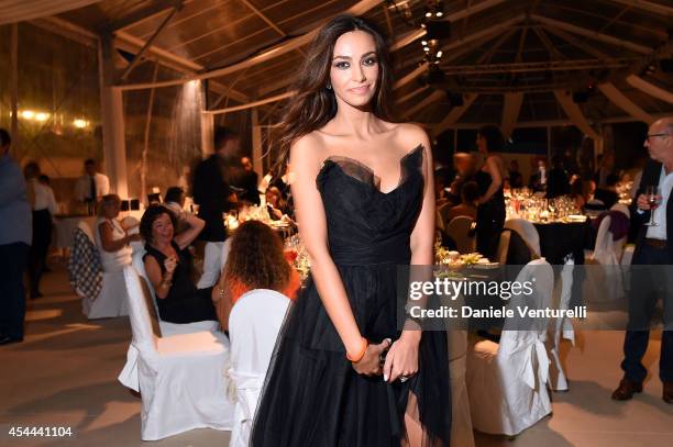 Madalina Ghenea attends Kineo Award Dinner during the 71st Venice Film Festival at Hotel Excelsior on August 31, 2014 in Venice, Italy.