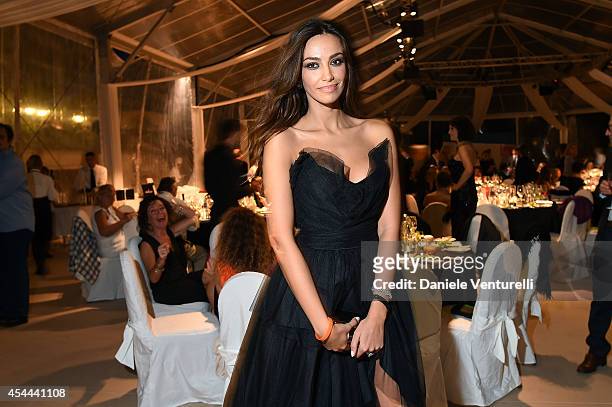 Madalina Ghenea attends Kineo Award Dinner during the 71st Venice Film Festival at Hotel Excelsior on August 31, 2014 in Venice, Italy.
