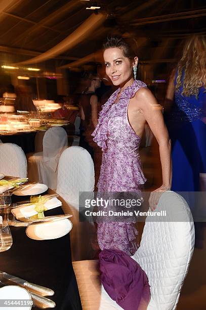 Chantal Sciuto attends Kineo Award Dinner during the 71st Venice Film Festival at Hotel Excelsior on August 31, 2014 in Venice, Italy.