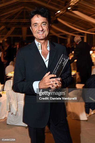 Giulio Base attends Kineo Award Dinner during the 71st Venice Film Festival at Hotel Excelsior on August 31, 2014 in Venice, Italy.