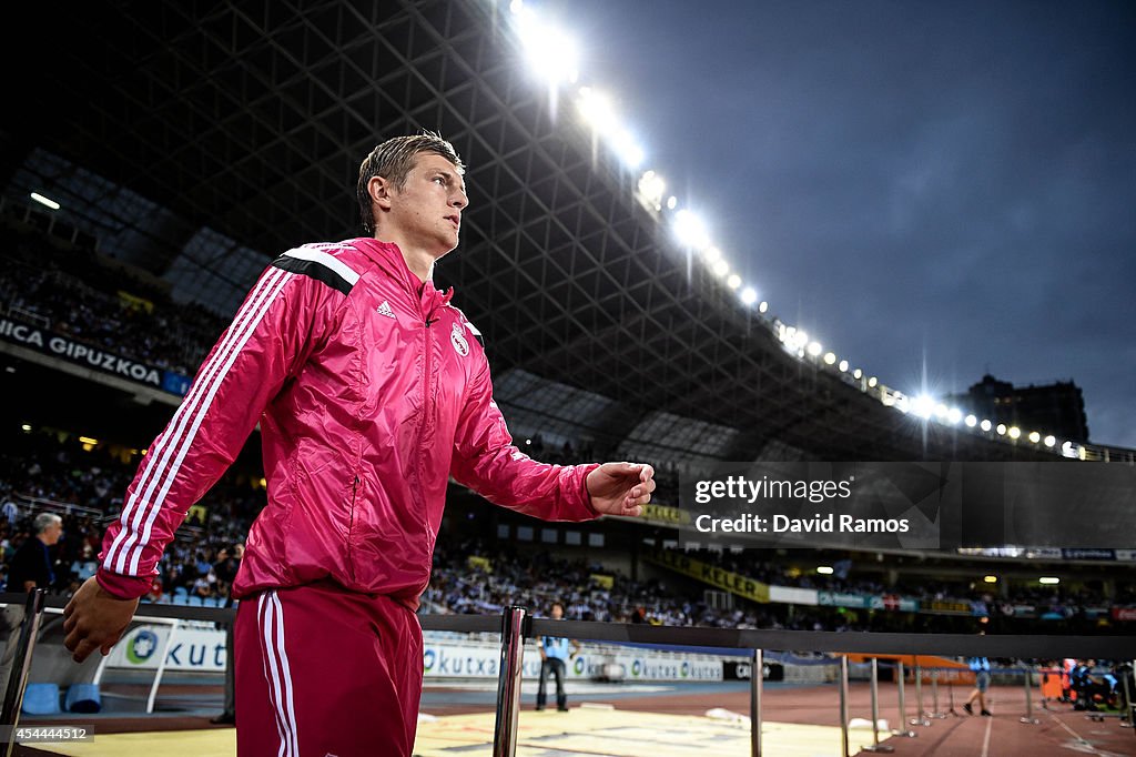 Real Sociedad de Futbol v Real Madrid CF - La Liga