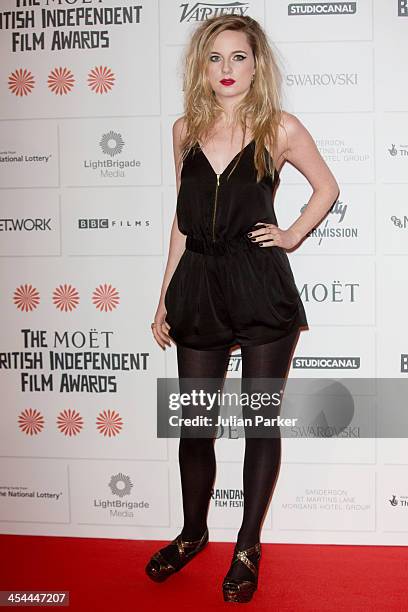 Delaney attends the Moet British Independent Film awards at Old Billingsgate Market on December 8, 2013 in London, England.