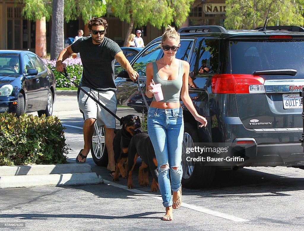 Celebrity Sightings In Los Angeles - August 31, 2014