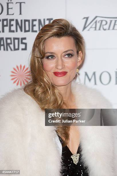 Natascha McElhone attends the Moet British Independent Film awards at Old Billingsgate Market on December 8, 2013 in London, England.