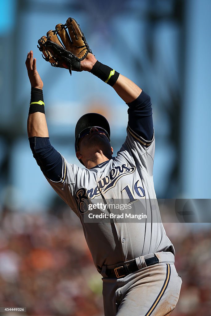 Milwaukee Brewers v San Francisco Giants