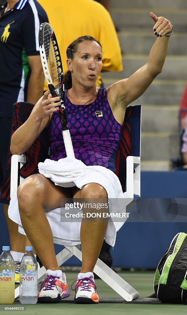 TEN-US OPEN-BENCIC-JANKOVIC