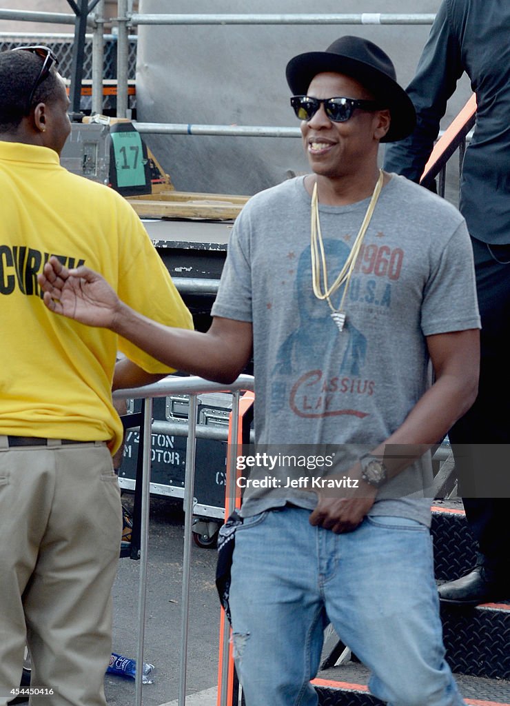 2014 Budweiser Made In America Festival - Day 2 - Backstage - Los Angeles