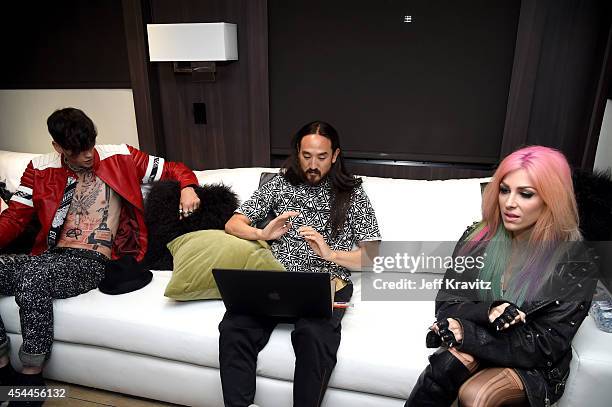 2014 Budweiser Made In America Festival - Day 2 - Backstage - Los..., Foto jornalística