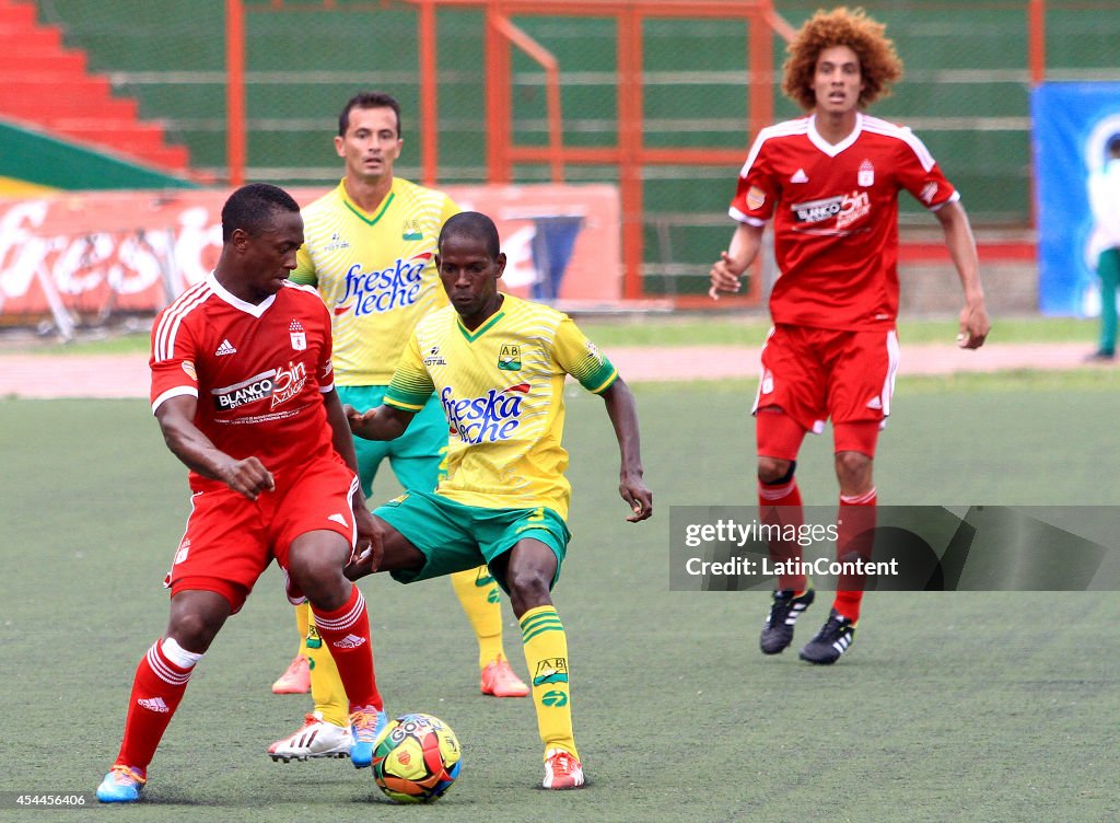 Bucaramanga v America de Cali - Torneo Postobon 2014 - II