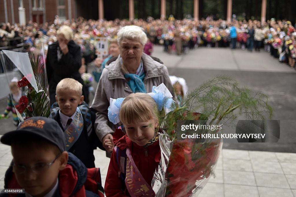 RUSSIA-EDUCATION-FIRST DAY