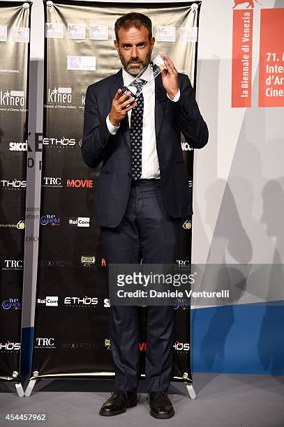 Fausto Brizzi attends the Kineo Award during the 71st Venice Film Festival on August 31, 2014 in Venice, Italy.