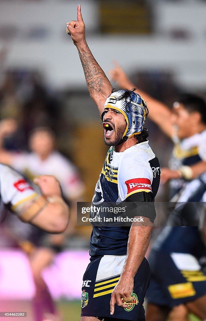 NRL Rd 25 - Cowboys v Sharks