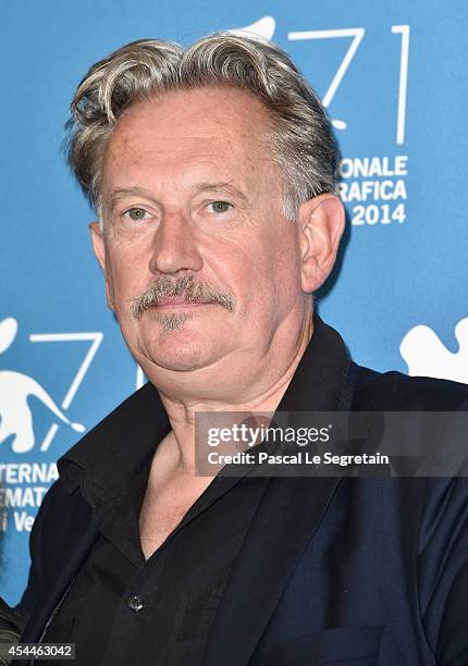 Director Benoit Delepine attends the 'Near Death Experience' - Photocall during the 71st Venice Film Festival on September 1, 2014 in Venice, Italy.