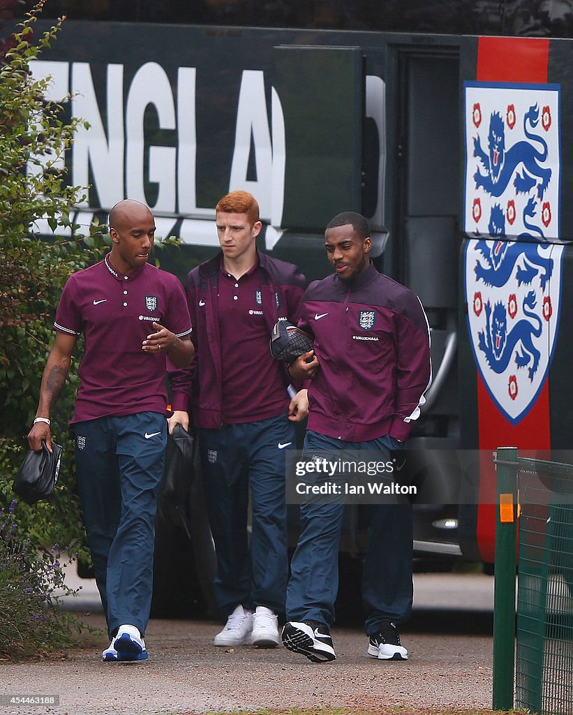 England Training and Press Conference