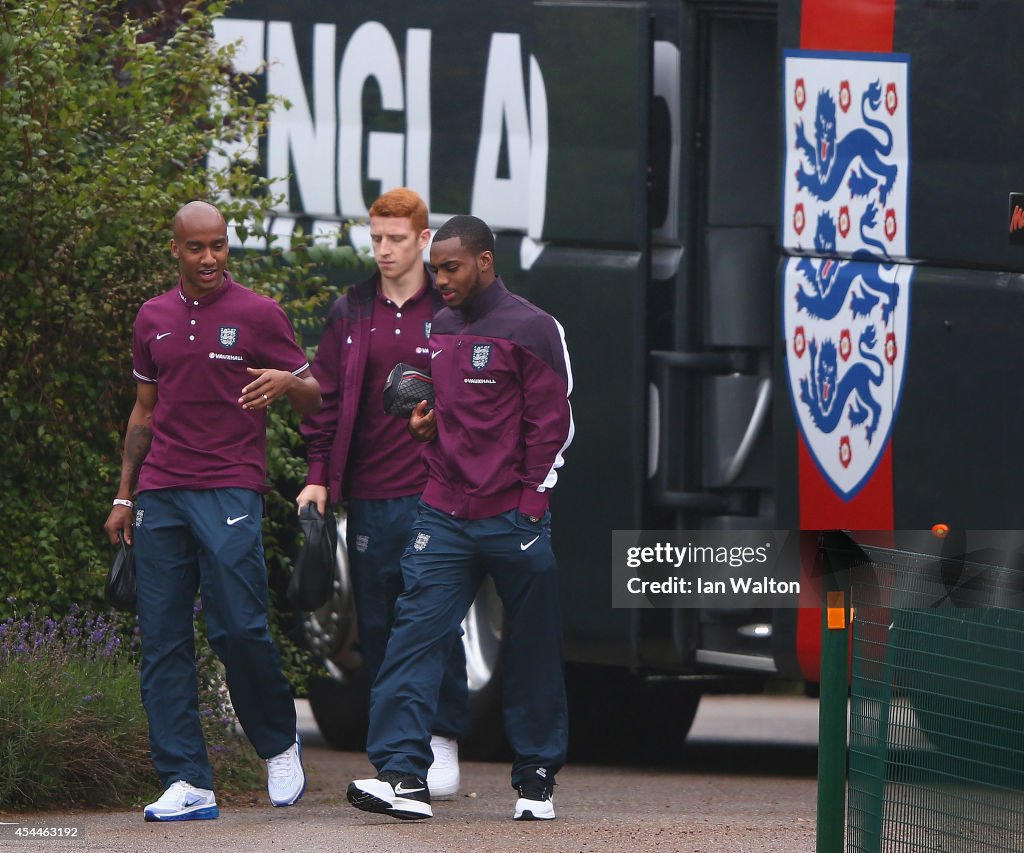 England Training and Press Conference