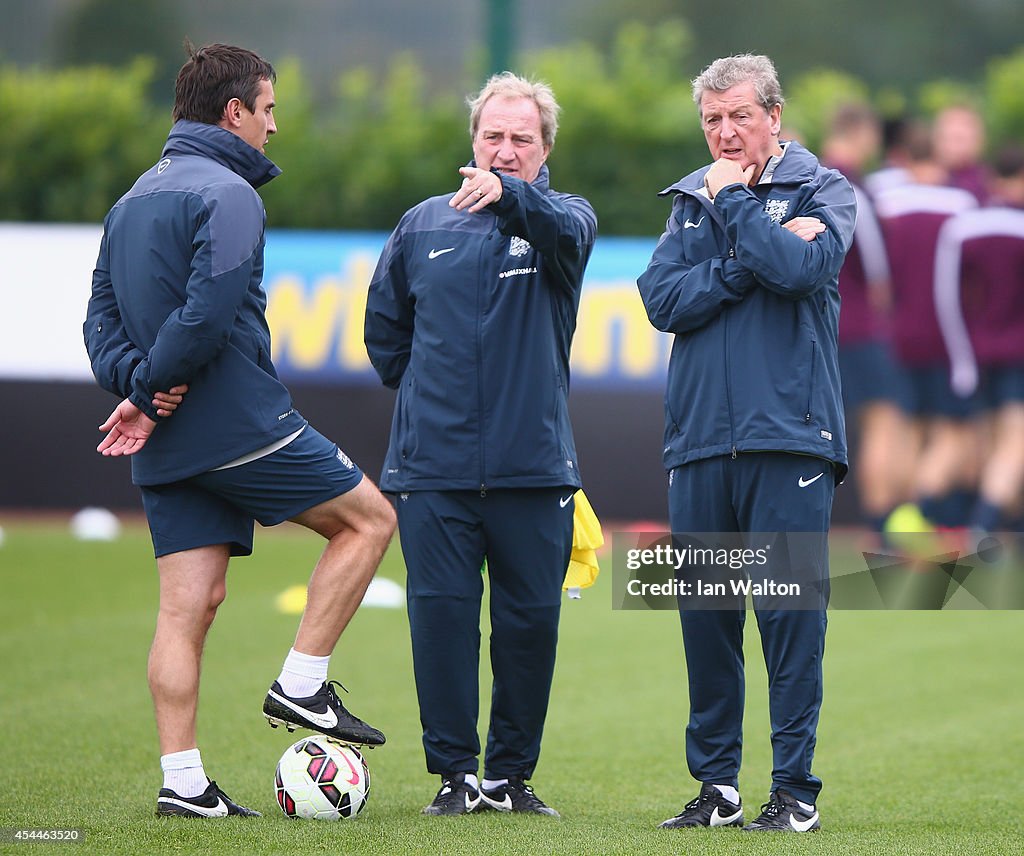 England Training and Press Conference