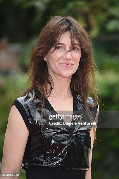 Charlotte Gainsbourg attends the 'Nymphomaniac: Volume 1 - Directors Cut' Premiere during the 71st Venice Film Festival at Sala Darsena on September...