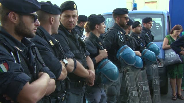 ITA: Protest at the 71st Venice International Film Festival