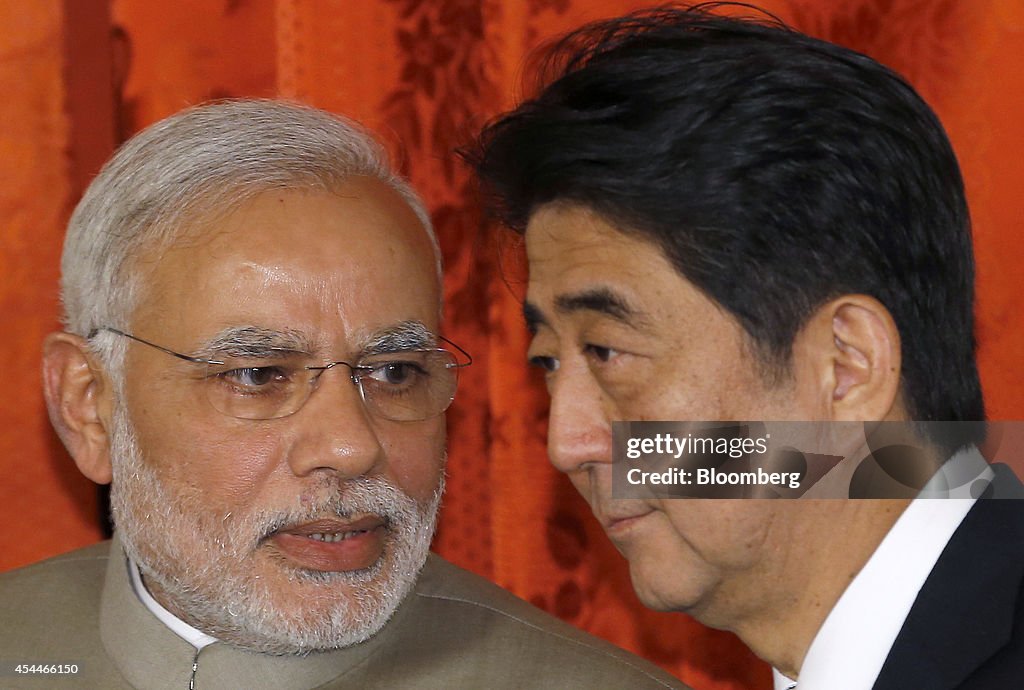 Indian Prime Minister Narendra Damodardas Modi Visits Japan