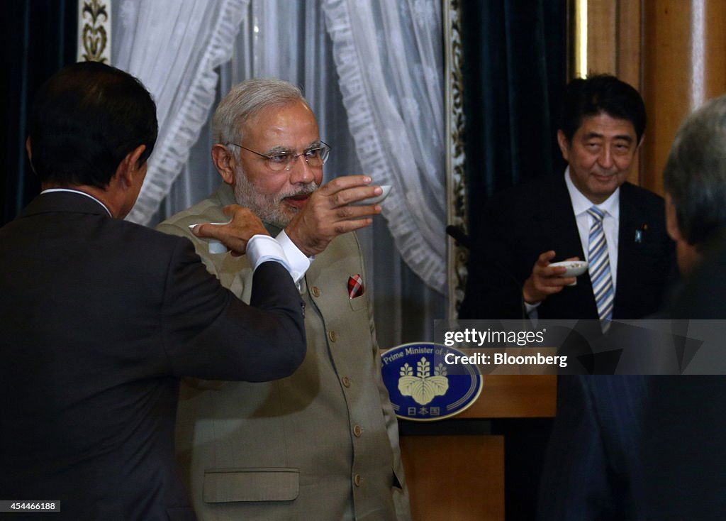 Indian Prime Minister Narendra Damodardas Modi Visits Japan