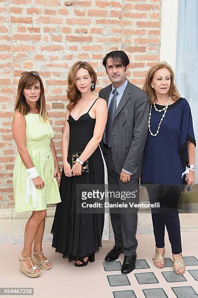 Cristiana Capotondi and Rosetta Sannelli attend the Kineo Award Photocall during the 71st Venice Film Festival at Hotel Excelsior on August 31, 2014...