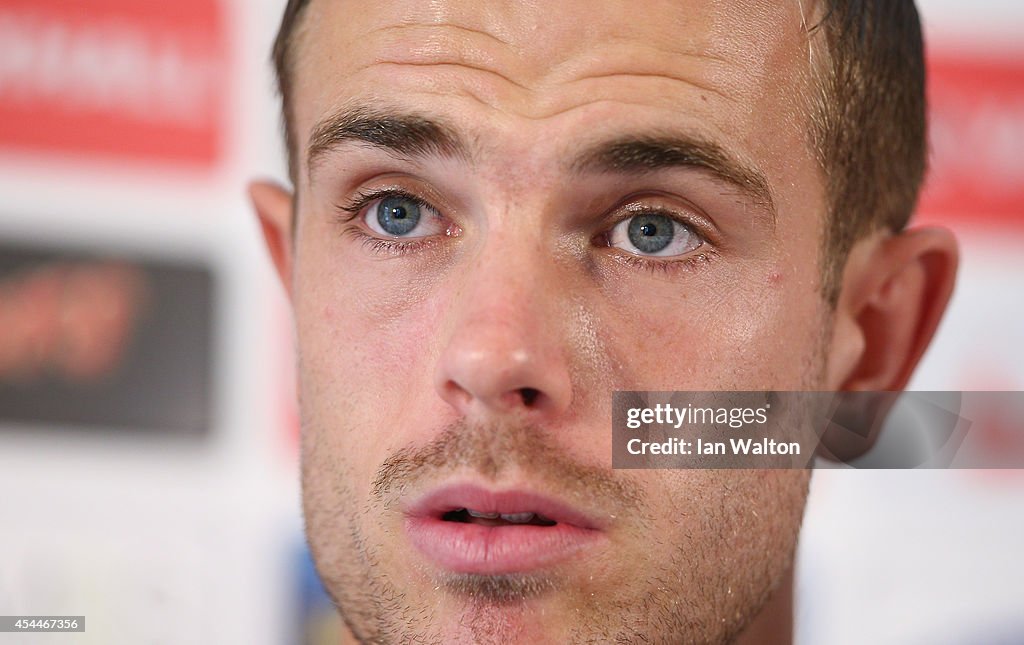 England Training and Press Conference