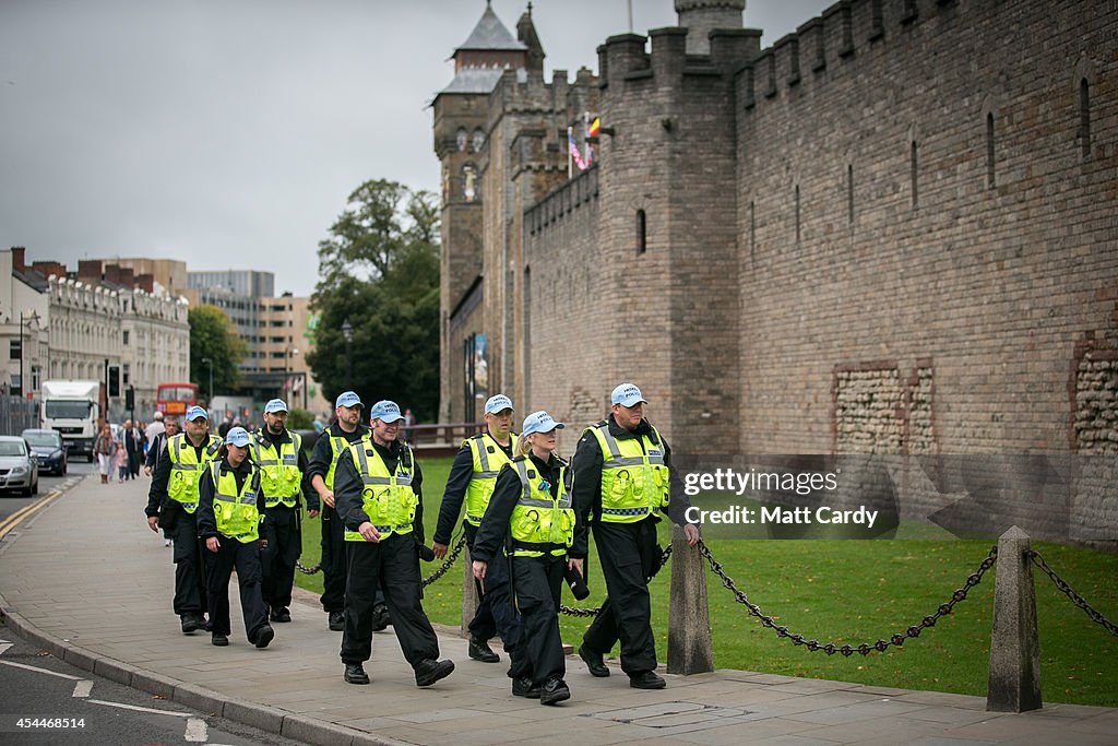 Preparations Continue Ahead Of The Nato Summit 2014