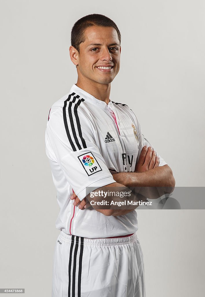 Javier 'Chicharito' Hernandez Officially Unveiled At Real Madrid