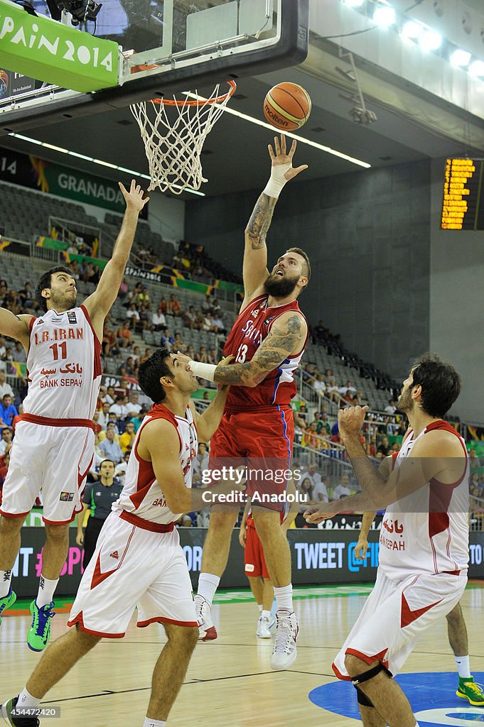 Iran v Serbia - 2014 FIBA Basketball World Cup