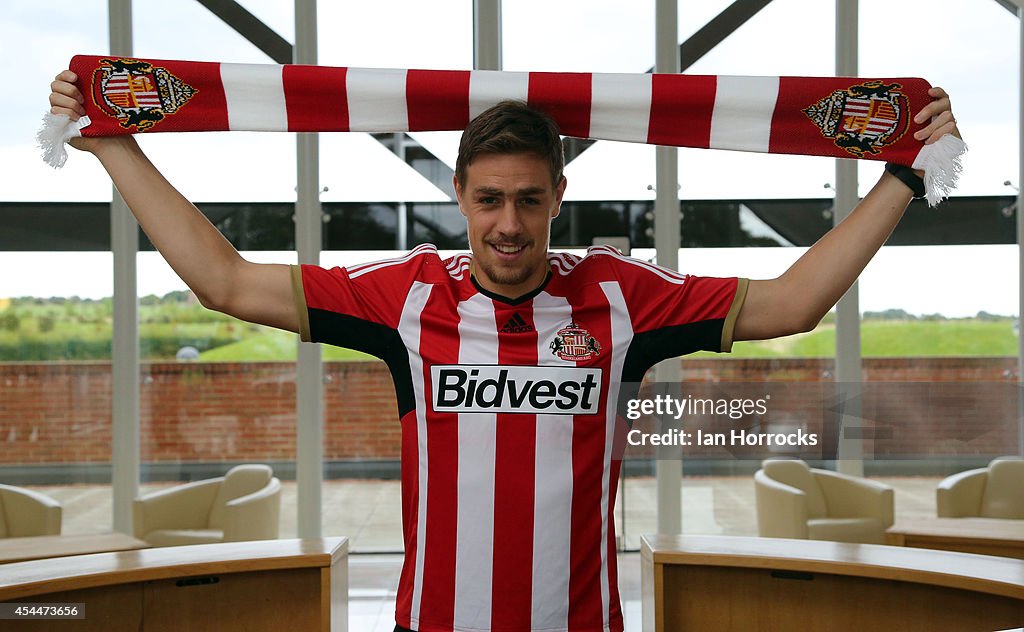 Sunderland Unveil New Signing Sebastian Coates