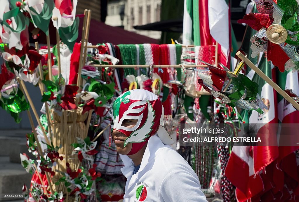 MEXICO-INDEPENDENCE-ANNIVERSARY-PREPARATIONS