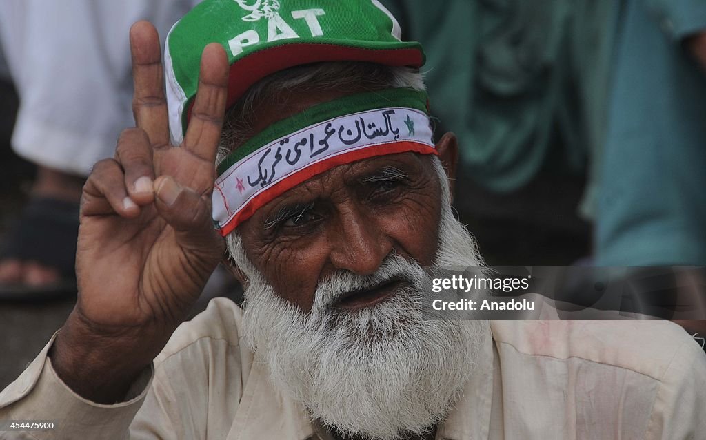 Anti-government protest in Pakistan