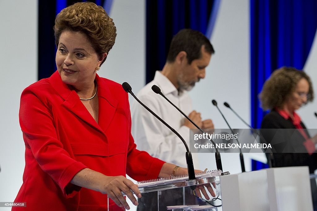 BRAZIL-CAMPAIGN-DEBATE-ROUSSEFF