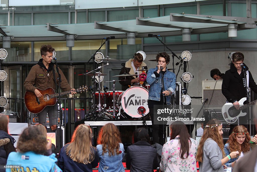 The Vamps Perform On The One Show